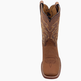 Bota Vaquera Hombre Vegas Crazy Miel Bulldog Suela de Cuero